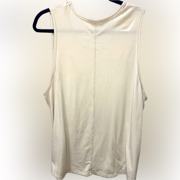 All In Motion Women’s athletic beige Tank Top “I bend so i don’t break“ size XL - Picture 4 of 5